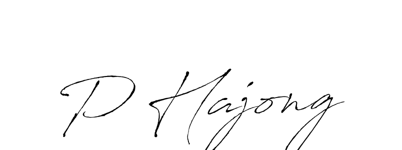 Make a beautiful signature design for name P Hajong. Use this online signature maker to create a handwritten signature for free. P Hajong signature style 6 images and pictures png