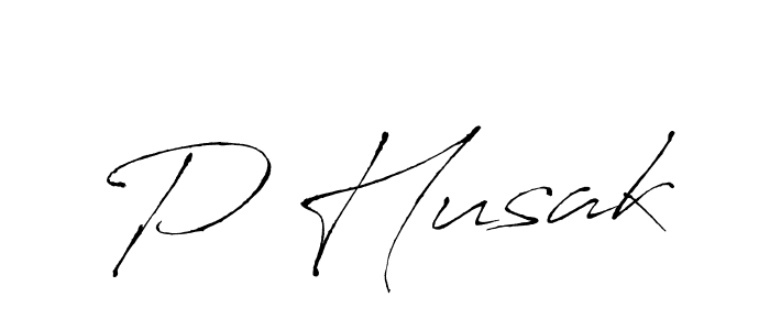 Design your own signature with our free online signature maker. With this signature software, you can create a handwritten (Antro_Vectra) signature for name P Husak. P Husak signature style 6 images and pictures png