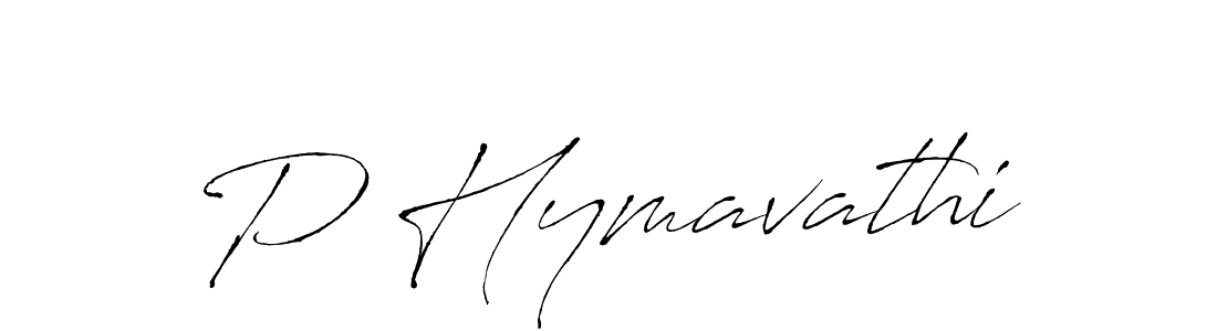 The best way (Antro_Vectra) to make a short signature is to pick only two or three words in your name. The name P Hymavathi include a total of six letters. For converting this name. P Hymavathi signature style 6 images and pictures png