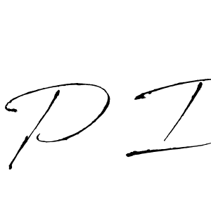 Design your own signature with our free online signature maker. With this signature software, you can create a handwritten (Antro_Vectra) signature for name P I. P I signature style 6 images and pictures png