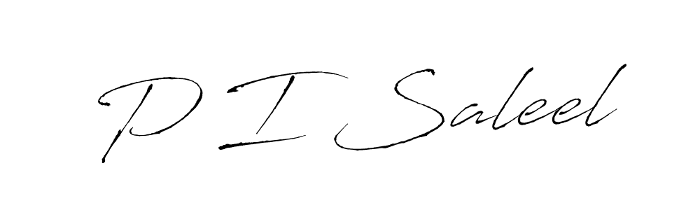 Make a beautiful signature design for name P I Saleel. Use this online signature maker to create a handwritten signature for free. P I Saleel signature style 6 images and pictures png