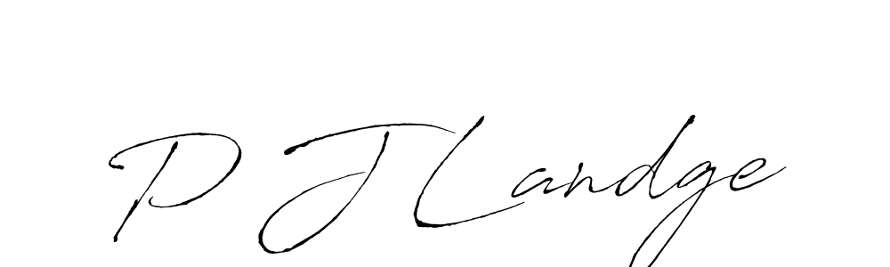 Here are the top 10 professional signature styles for the name P J Landge. These are the best autograph styles you can use for your name. P J Landge signature style 6 images and pictures png