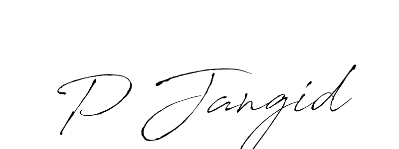 You should practise on your own different ways (Antro_Vectra) to write your name (P Jangid) in signature. don't let someone else do it for you. P Jangid signature style 6 images and pictures png