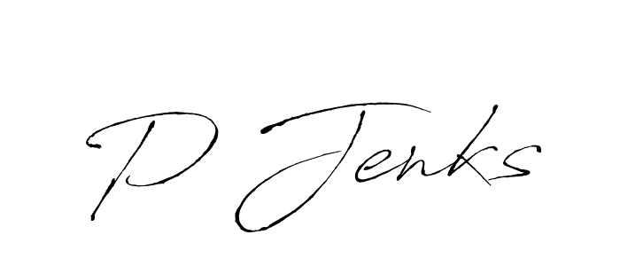 if you are searching for the best signature style for your name P Jenks. so please give up your signature search. here we have designed multiple signature styles  using Antro_Vectra. P Jenks signature style 6 images and pictures png