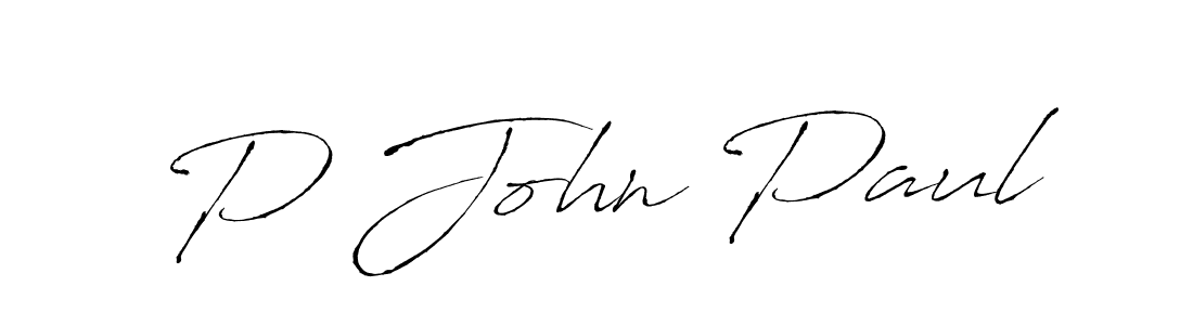 Similarly Antro_Vectra is the best handwritten signature design. Signature creator online .You can use it as an online autograph creator for name P John Paul. P John Paul signature style 6 images and pictures png