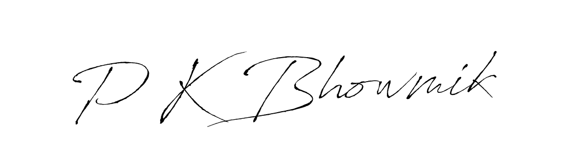 P K Bhowmik stylish signature style. Best Handwritten Sign (Antro_Vectra) for my name. Handwritten Signature Collection Ideas for my name P K Bhowmik. P K Bhowmik signature style 6 images and pictures png