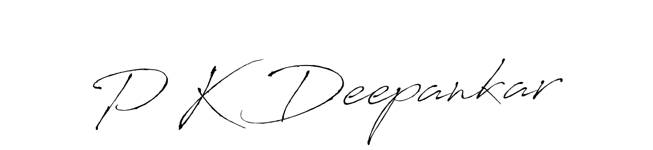 Make a beautiful signature design for name P K Deepankar. Use this online signature maker to create a handwritten signature for free. P K Deepankar signature style 6 images and pictures png