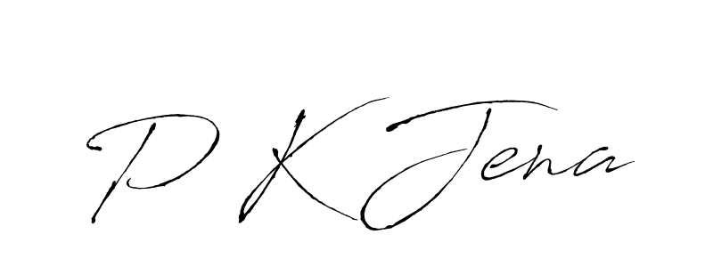 if you are searching for the best signature style for your name P K Jena. so please give up your signature search. here we have designed multiple signature styles  using Antro_Vectra. P K Jena signature style 6 images and pictures png