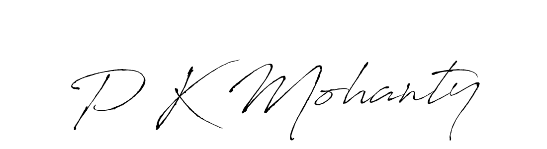 if you are searching for the best signature style for your name P K Mohanty. so please give up your signature search. here we have designed multiple signature styles  using Antro_Vectra. P K Mohanty signature style 6 images and pictures png