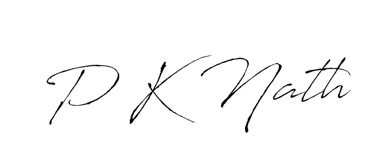 You should practise on your own different ways (Antro_Vectra) to write your name (P K Nath) in signature. don't let someone else do it for you. P K Nath signature style 6 images and pictures png