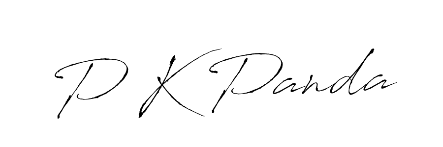 How to make P K Panda signature? Antro_Vectra is a professional autograph style. Create handwritten signature for P K Panda name. P K Panda signature style 6 images and pictures png