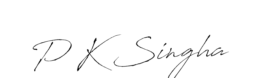 You should practise on your own different ways (Antro_Vectra) to write your name (P K Singha) in signature. don't let someone else do it for you. P K Singha signature style 6 images and pictures png