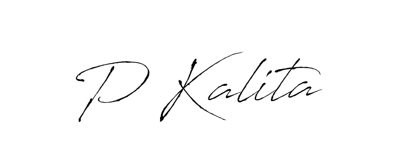 Best and Professional Signature Style for P Kalita. Antro_Vectra Best Signature Style Collection. P Kalita signature style 6 images and pictures png