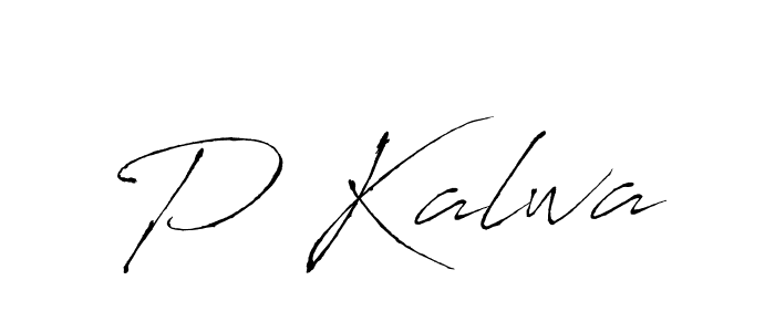 Use a signature maker to create a handwritten signature online. With this signature software, you can design (Antro_Vectra) your own signature for name P Kalwa. P Kalwa signature style 6 images and pictures png