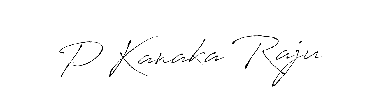 Also we have P Kanaka Raju name is the best signature style. Create professional handwritten signature collection using Antro_Vectra autograph style. P Kanaka Raju signature style 6 images and pictures png