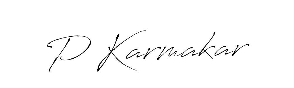 Use a signature maker to create a handwritten signature online. With this signature software, you can design (Antro_Vectra) your own signature for name P Karmakar. P Karmakar signature style 6 images and pictures png