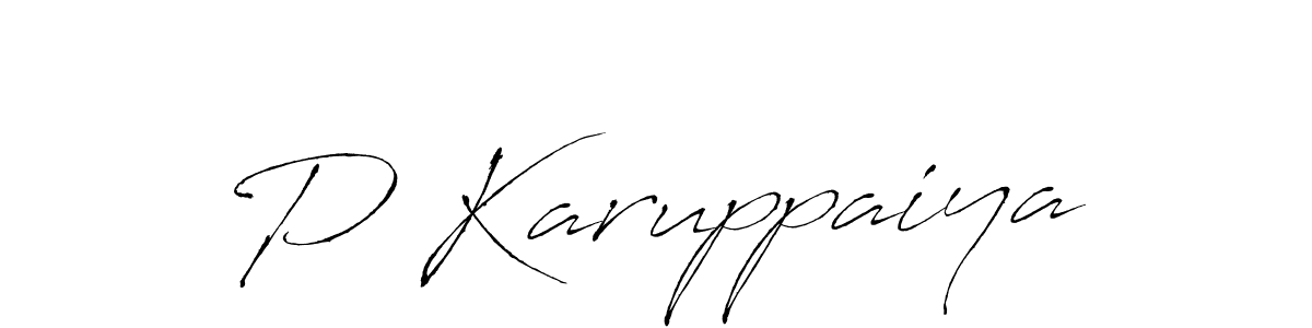 You can use this online signature creator to create a handwritten signature for the name P Karuppaiya. This is the best online autograph maker. P Karuppaiya signature style 6 images and pictures png