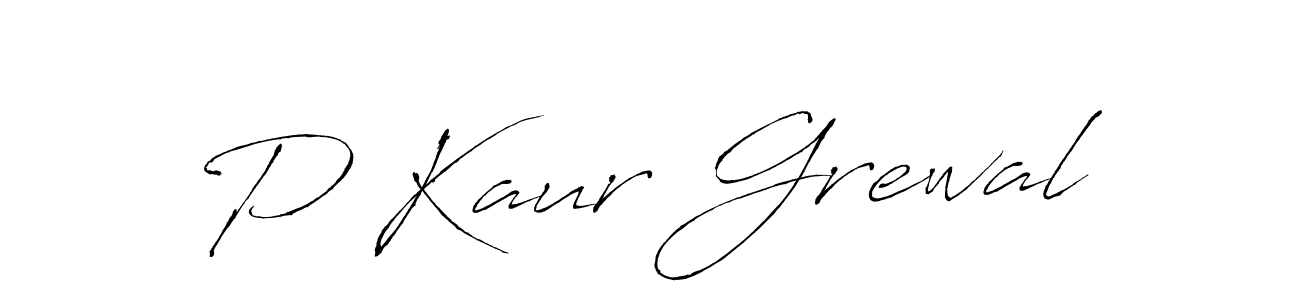 You should practise on your own different ways (Antro_Vectra) to write your name (P Kaur Grewal) in signature. don't let someone else do it for you. P Kaur Grewal signature style 6 images and pictures png