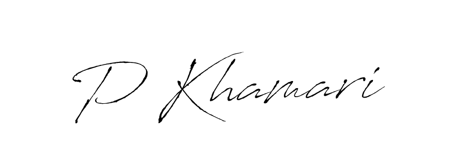 It looks lik you need a new signature style for name P Khamari. Design unique handwritten (Antro_Vectra) signature with our free signature maker in just a few clicks. P Khamari signature style 6 images and pictures png