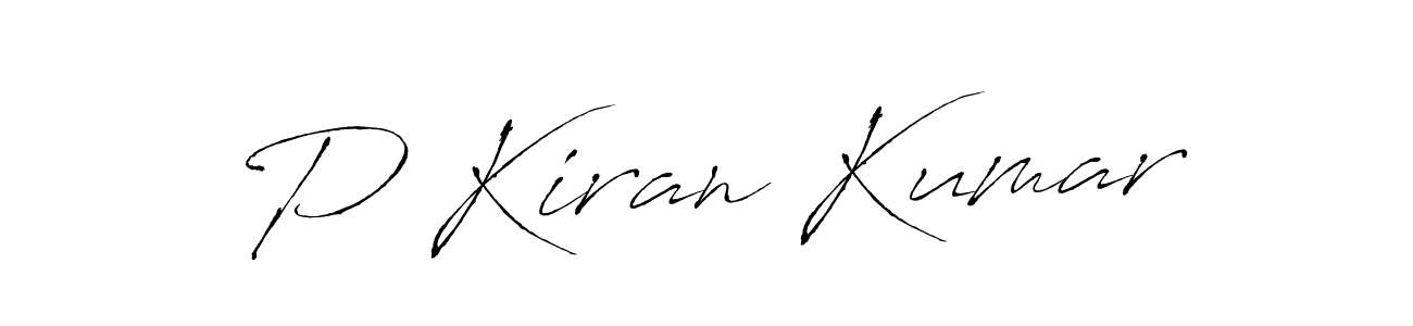 It looks lik you need a new signature style for name P Kiran Kumar. Design unique handwritten (Antro_Vectra) signature with our free signature maker in just a few clicks. P Kiran Kumar signature style 6 images and pictures png