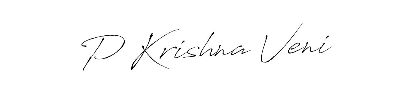 Antro_Vectra is a professional signature style that is perfect for those who want to add a touch of class to their signature. It is also a great choice for those who want to make their signature more unique. Get P Krishna Veni name to fancy signature for free. P Krishna Veni signature style 6 images and pictures png