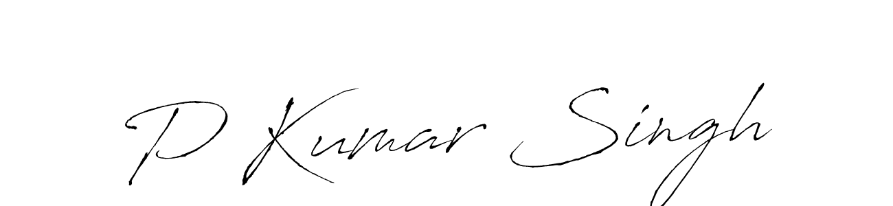 Antro_Vectra is a professional signature style that is perfect for those who want to add a touch of class to their signature. It is also a great choice for those who want to make their signature more unique. Get P Kumar Singh name to fancy signature for free. P Kumar Singh signature style 6 images and pictures png