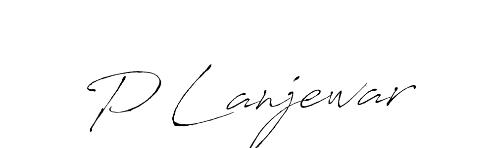 You can use this online signature creator to create a handwritten signature for the name P Lanjewar. This is the best online autograph maker. P Lanjewar signature style 6 images and pictures png