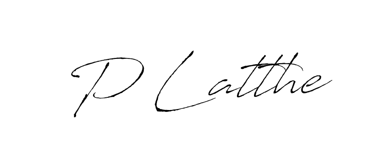 How to Draw P Latthe signature style? Antro_Vectra is a latest design signature styles for name P Latthe. P Latthe signature style 6 images and pictures png