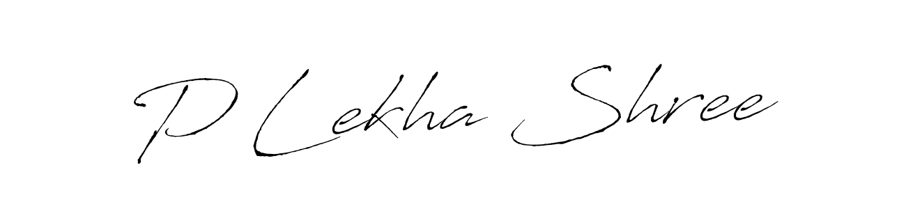 It looks lik you need a new signature style for name P Lekha Shree. Design unique handwritten (Antro_Vectra) signature with our free signature maker in just a few clicks. P Lekha Shree signature style 6 images and pictures png