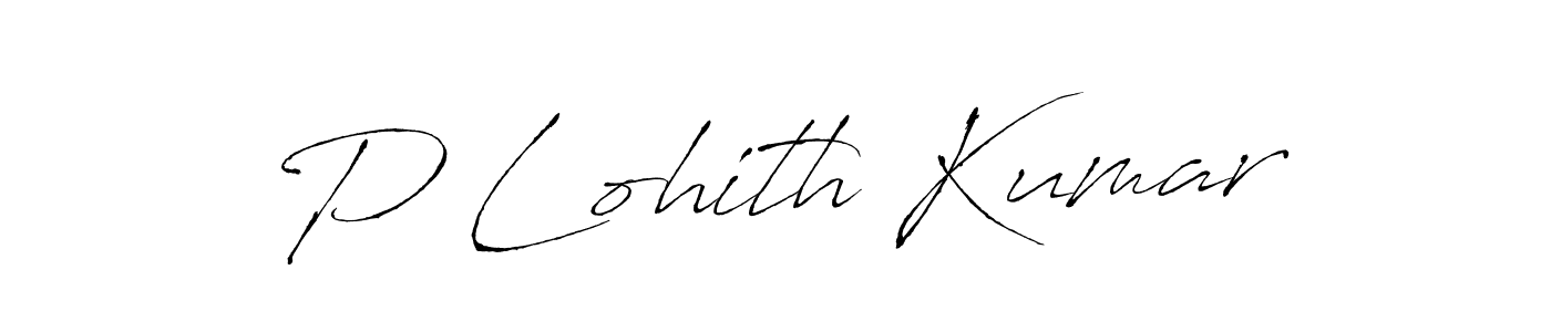 Also we have P Lohith Kumar name is the best signature style. Create professional handwritten signature collection using Antro_Vectra autograph style. P Lohith Kumar signature style 6 images and pictures png