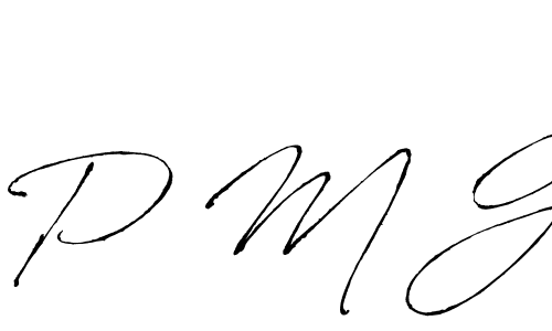 How to make P M G signature? Antro_Vectra is a professional autograph style. Create handwritten signature for P M G name. P M G signature style 6 images and pictures png