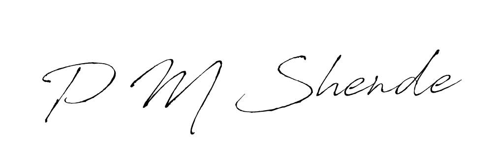 Best and Professional Signature Style for P M Shende. Antro_Vectra Best Signature Style Collection. P M Shende signature style 6 images and pictures png