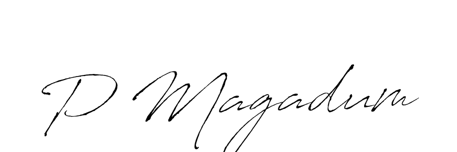 Here are the top 10 professional signature styles for the name P Magadum. These are the best autograph styles you can use for your name. P Magadum signature style 6 images and pictures png