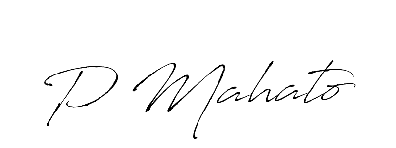 Make a beautiful signature design for name P Mahato. Use this online signature maker to create a handwritten signature for free. P Mahato signature style 6 images and pictures png