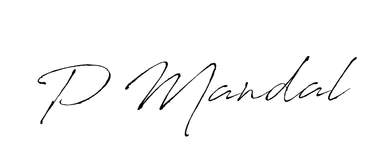 Also You can easily find your signature by using the search form. We will create P Mandal name handwritten signature images for you free of cost using Antro_Vectra sign style. P Mandal signature style 6 images and pictures png