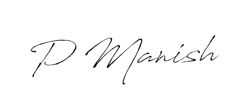 Best and Professional Signature Style for P Manish. Antro_Vectra Best Signature Style Collection. P Manish signature style 6 images and pictures png