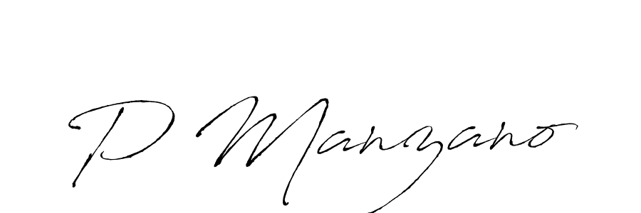 Also You can easily find your signature by using the search form. We will create P Manzano name handwritten signature images for you free of cost using Antro_Vectra sign style. P Manzano signature style 6 images and pictures png