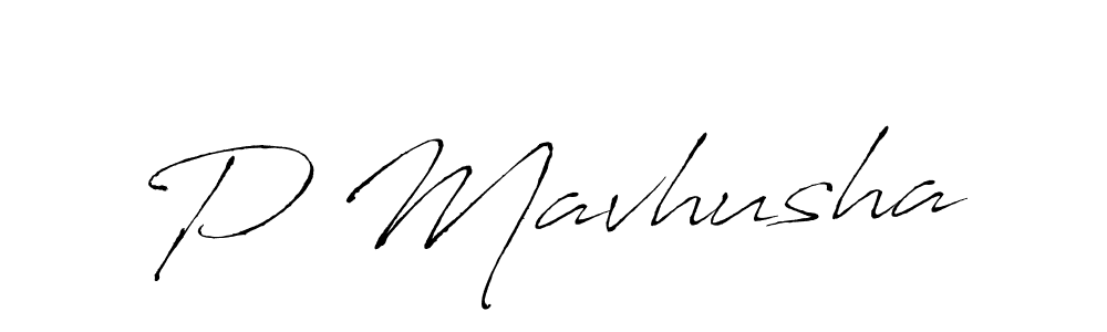 Antro_Vectra is a professional signature style that is perfect for those who want to add a touch of class to their signature. It is also a great choice for those who want to make their signature more unique. Get P Mavhusha name to fancy signature for free. P Mavhusha signature style 6 images and pictures png