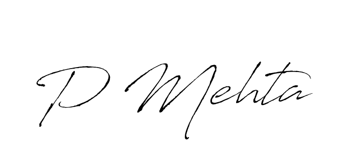 Also You can easily find your signature by using the search form. We will create P Mehta name handwritten signature images for you free of cost using Antro_Vectra sign style. P Mehta signature style 6 images and pictures png