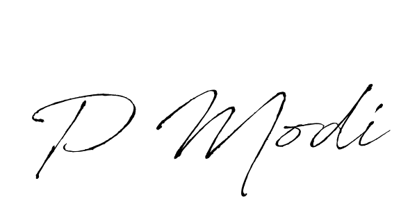 Use a signature maker to create a handwritten signature online. With this signature software, you can design (Antro_Vectra) your own signature for name P Modi. P Modi signature style 6 images and pictures png