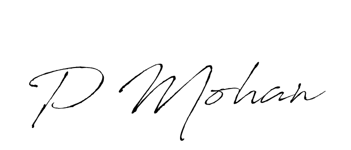 Also You can easily find your signature by using the search form. We will create P Mohan name handwritten signature images for you free of cost using Antro_Vectra sign style. P Mohan signature style 6 images and pictures png