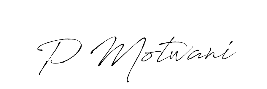 Also You can easily find your signature by using the search form. We will create P Motwani name handwritten signature images for you free of cost using Antro_Vectra sign style. P Motwani signature style 6 images and pictures png