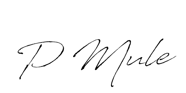if you are searching for the best signature style for your name P Mule. so please give up your signature search. here we have designed multiple signature styles  using Antro_Vectra. P Mule signature style 6 images and pictures png