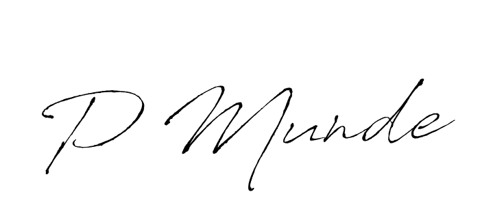 How to Draw P Munde signature style? Antro_Vectra is a latest design signature styles for name P Munde. P Munde signature style 6 images and pictures png