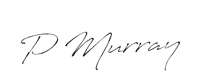 Design your own signature with our free online signature maker. With this signature software, you can create a handwritten (Antro_Vectra) signature for name P Murray. P Murray signature style 6 images and pictures png