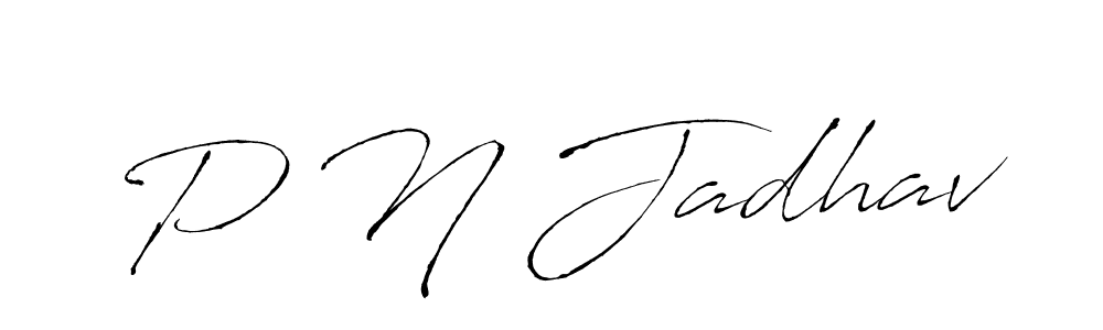 Here are the top 10 professional signature styles for the name P N Jadhav. These are the best autograph styles you can use for your name. P N Jadhav signature style 6 images and pictures png
