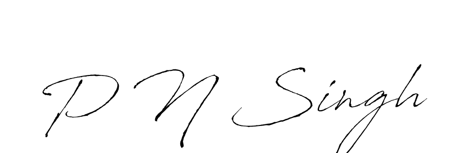 if you are searching for the best signature style for your name P N Singh. so please give up your signature search. here we have designed multiple signature styles  using Antro_Vectra. P N Singh signature style 6 images and pictures png