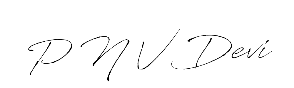 The best way (Antro_Vectra) to make a short signature is to pick only two or three words in your name. The name P N V Devi include a total of six letters. For converting this name. P N V Devi signature style 6 images and pictures png