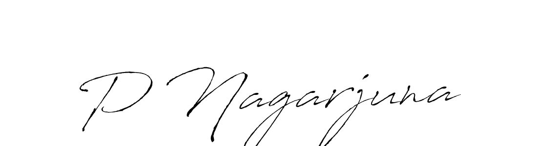 The best way (Antro_Vectra) to make a short signature is to pick only two or three words in your name. The name P Nagarjuna include a total of six letters. For converting this name. P Nagarjuna signature style 6 images and pictures png