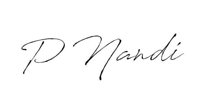 Best and Professional Signature Style for P Nandi. Antro_Vectra Best Signature Style Collection. P Nandi signature style 6 images and pictures png